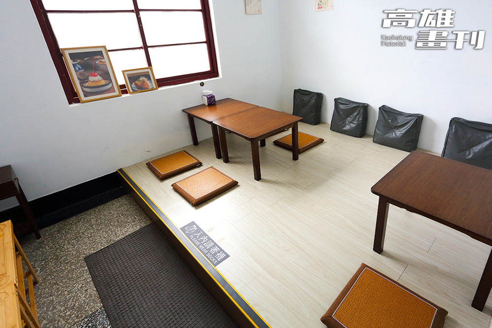 店主保留老屋格局，也將二樓房間結合和室設計，非常適合親子用餐時光。（攝影/Carter）