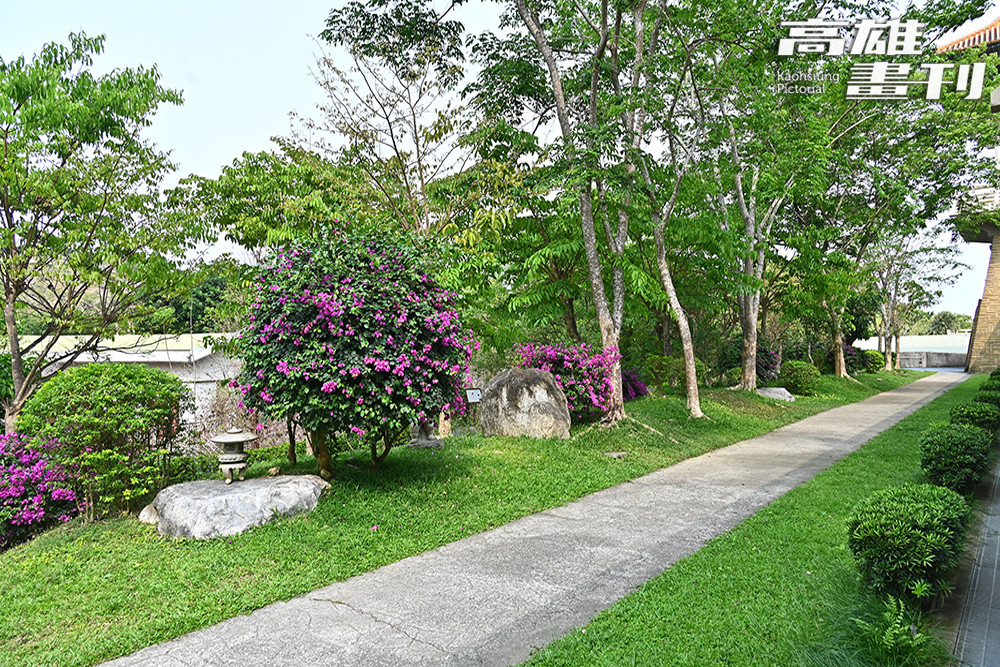 佛光山佛陀紀念館建館之初，即保留了當地豐富的自然原始生態，穿梭在蝶舞紛飛的林間，也是最好的生命教育。（攝影/Carter）