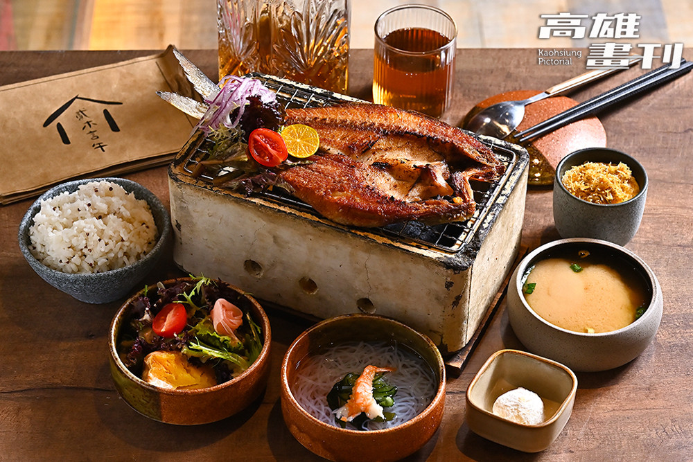 「午仔魚一夜干」定食人氣超高，香嫩油脂與鹹香完美平衡，成為餐廳招牌首選。(攝影/Carter)