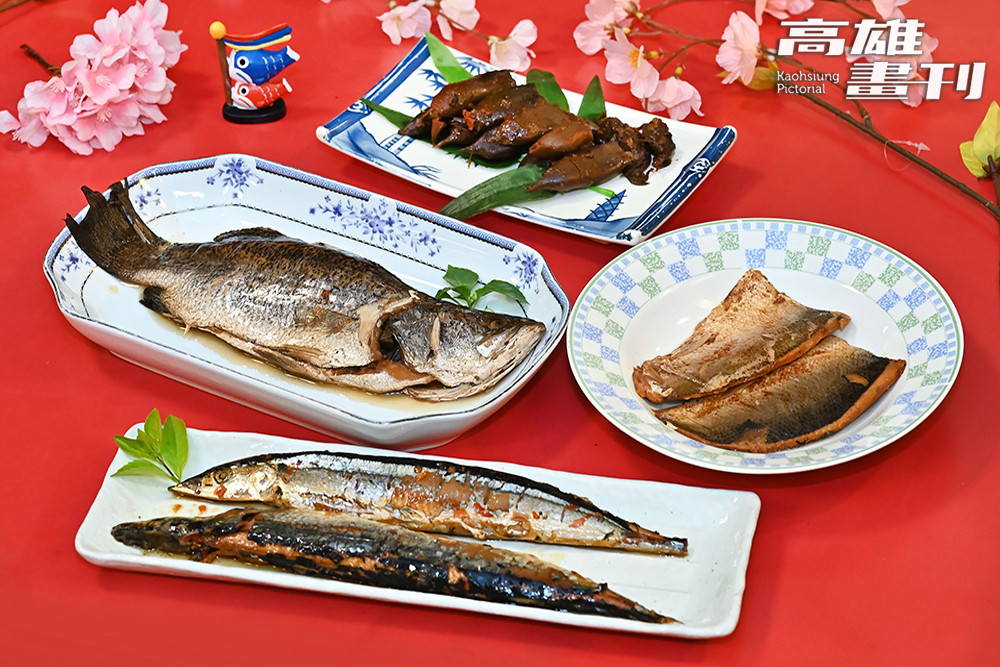 在陳秀卿的巧思下，魚也能變成滷味。(攝影/Carter)