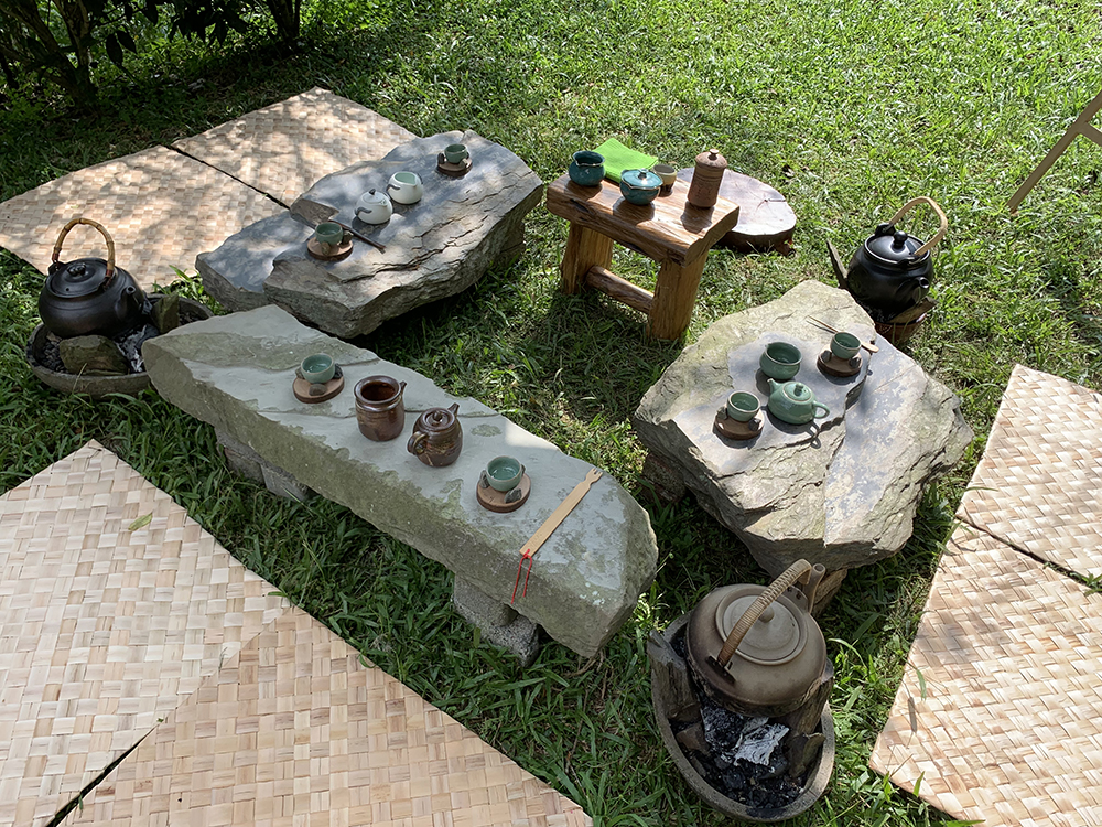 部落野趣茶席競賽是寶山部落年度重頭戲之一。（照片提供/荔寶文創）