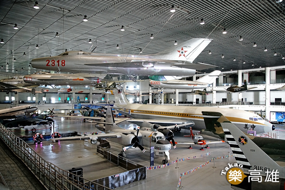 岡山的航空教育展示館可以看到空軍珍貴軍機。（圖片提供/Mook）