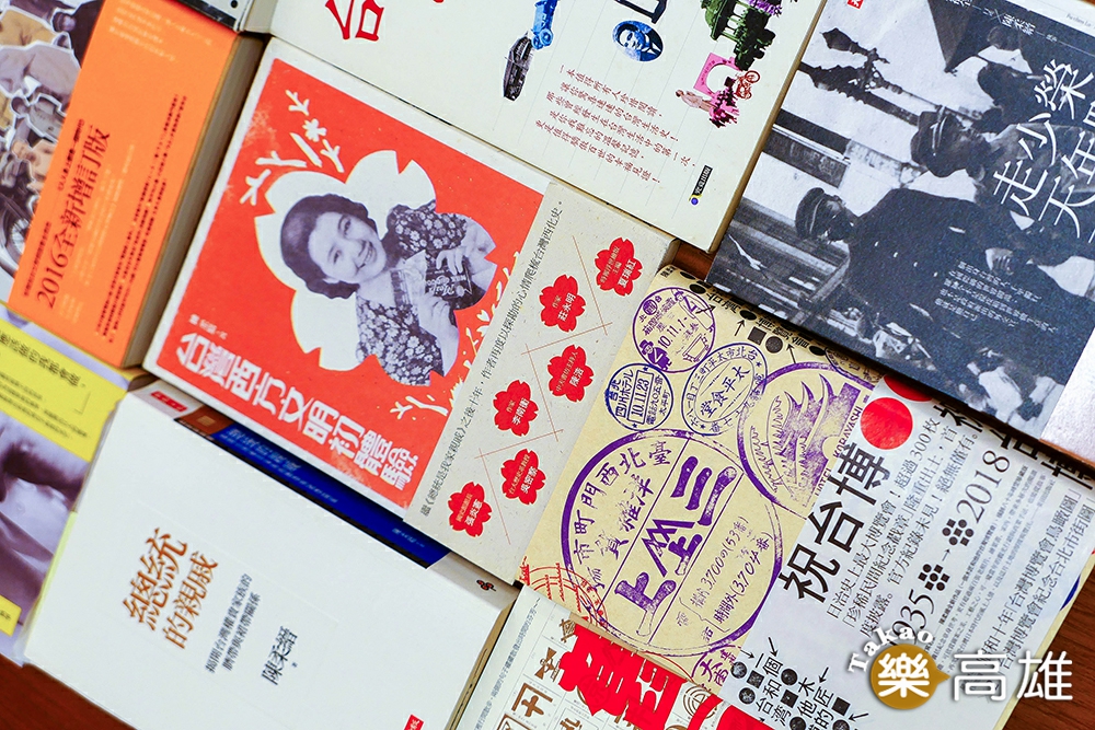 撰寫無數人物和社會史書籍，陳柔縉的作品為近代臺灣留下歷史見證。（攝影/李瑰嫻）