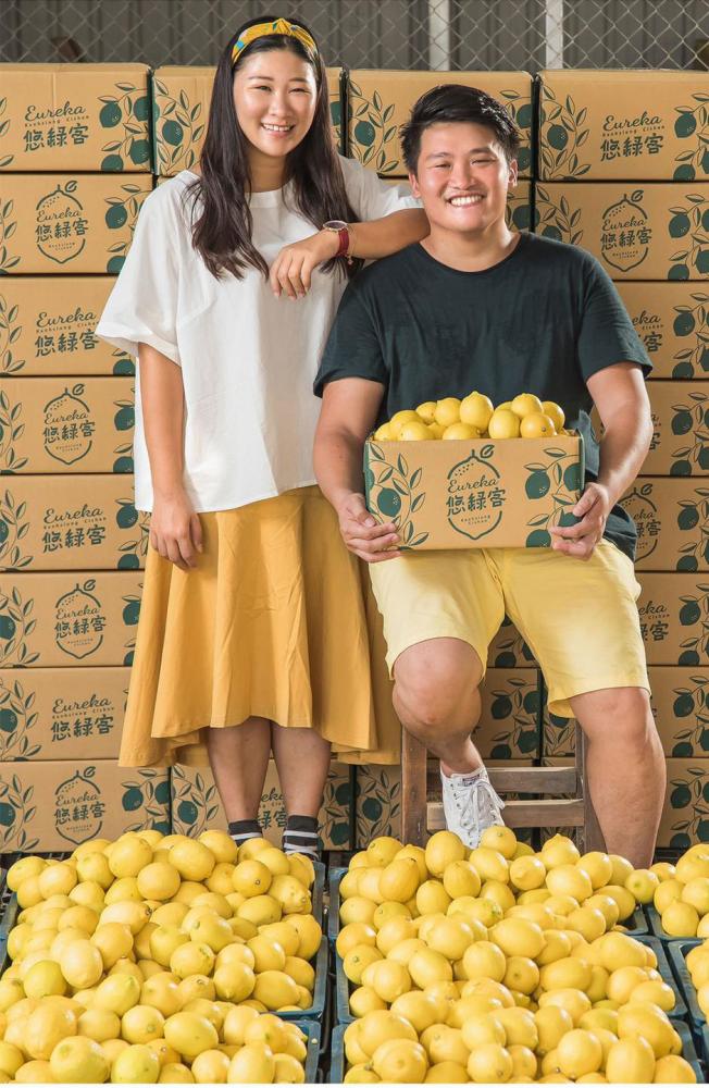 臺灣黃檸檬每年進口約600噸，悠綠客透過智慧農園管理，現已成為全臺最大的黃檸檬供應農場。(圖片提供/悠綠客農場)