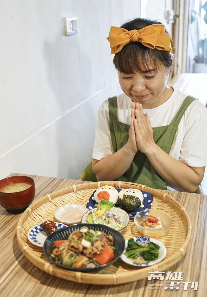 「開動了」由美奈與丈夫攜手經營，提供安心健康的日式家常菜，僅營業中午時段，晚餐時間她堅持留給家人和小孩。(攝影/Cindy Lee)